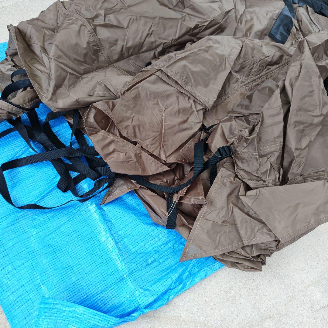 【美品】ヴァストランド トンネルテント デュオ（FRPポール仕様／タン）