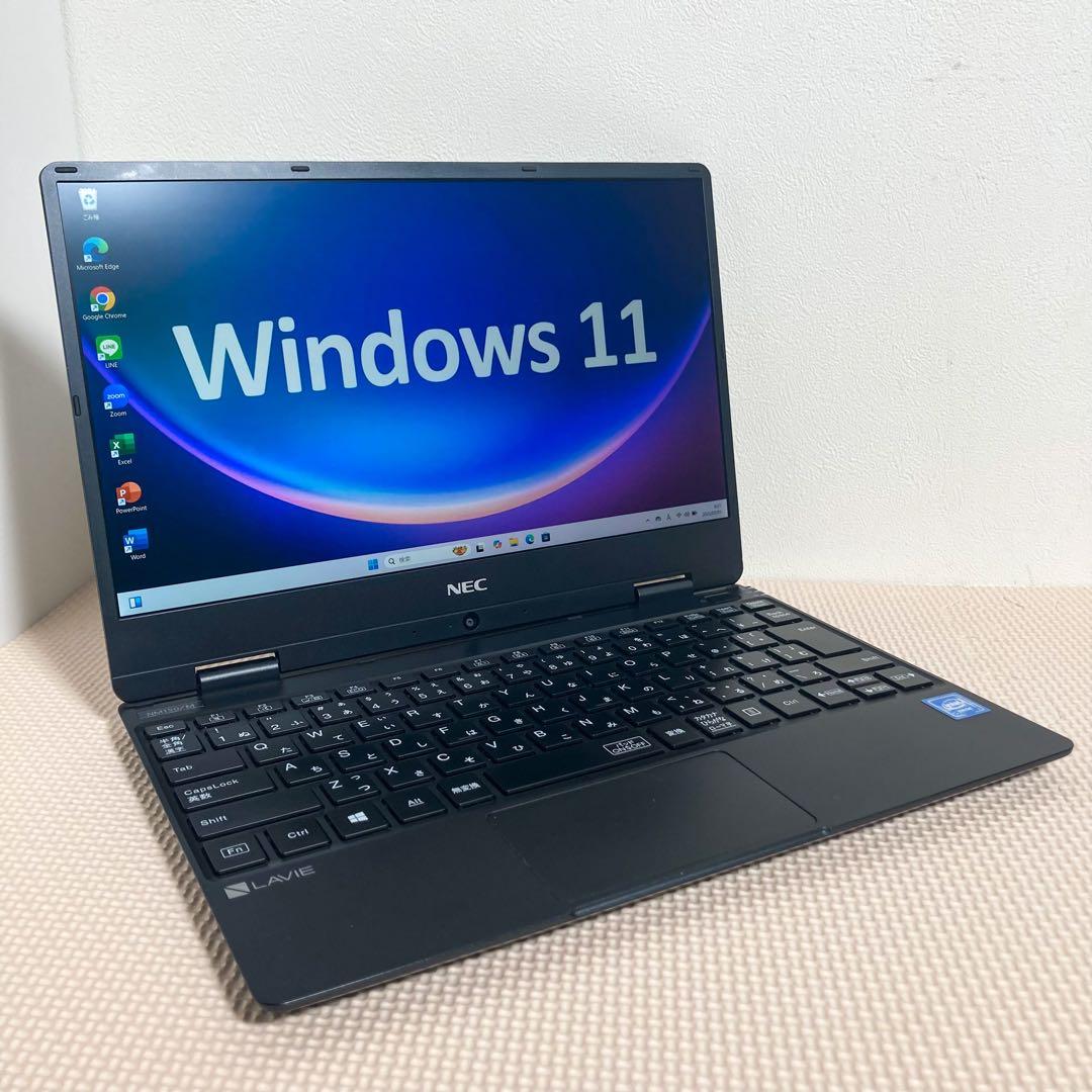 持ち運べるノートPC】SSD256 オフィス NEC LAVIE Win11