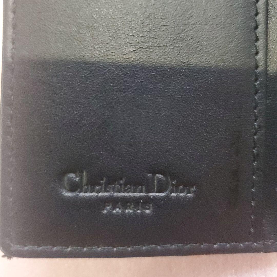 クリスチャン　ディオール　トロッター柄　6連キーケース　ブラック