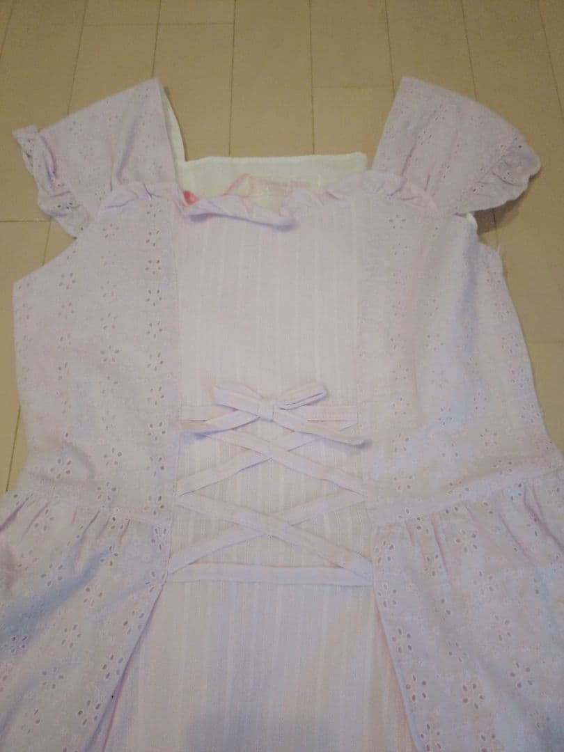 新品未使用 メゾピアノ ジュニア ワンピース ラベンダーL160 - メルカリ