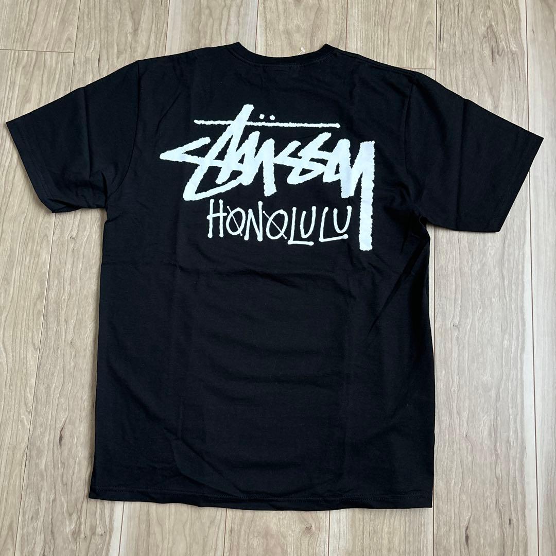 新品】Stussy ステューシー ホノルル 限定Tシャツ ブラック M - メルカリ
