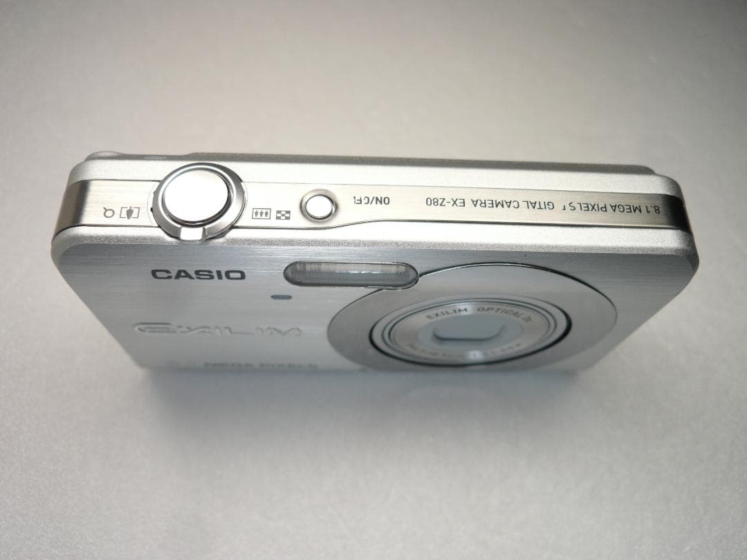 CASIO EX-Z80❤️カシオの女子カメ⭐️極美品⭕️安心の実働品★シルバー