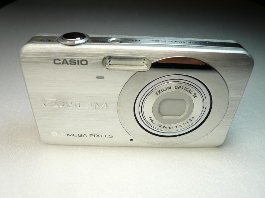 CASIO EX-Z80❤️カシオの女子カメ⭐️極美品⭕️安心の実働品★シルバー