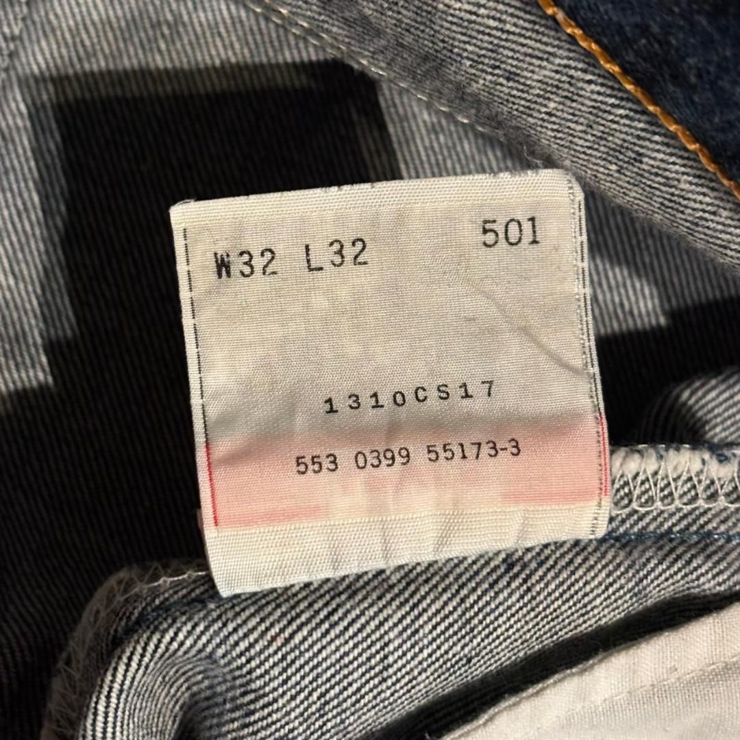 90s Levi's 501 USA製 濃紺 デニム DM1201