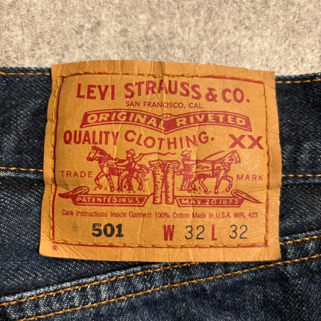 90s Levi's 501 USA製 濃紺 デニム DM1201