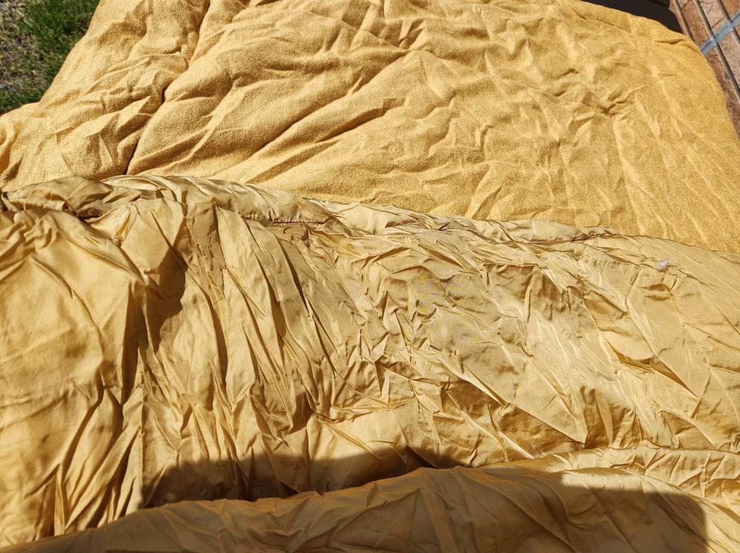 UNIFLAME ユニフレーム ソフトシェルバッグ800 寝袋 青/赤 2個