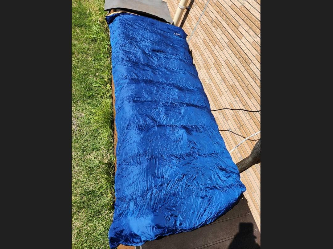 UNIFLAME ユニフレーム ソフトシェルバッグ800 寝袋 青/赤 2個