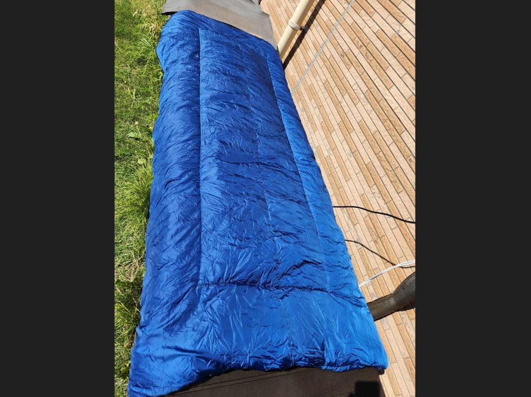 UNIFLAME ユニフレーム ソフトシェルバッグ800 寝袋 青/赤 2個