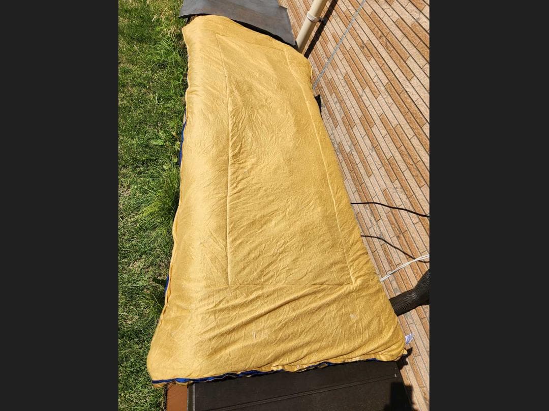 UNIFLAME ユニフレーム ソフトシェルバッグ800 寝袋 青/赤 2個