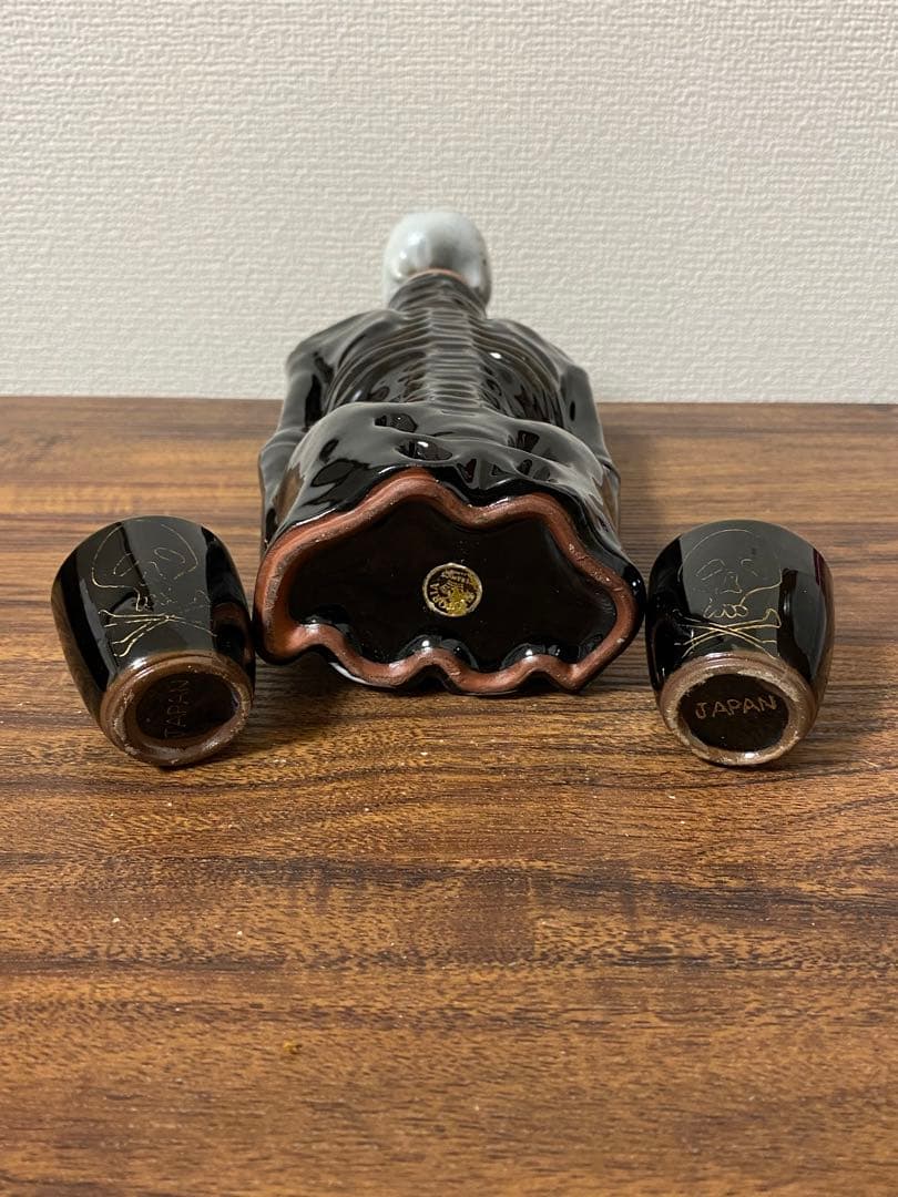 30s'40s' ビンテージスカルデカンタセットボトル古着バイカーロカビリー