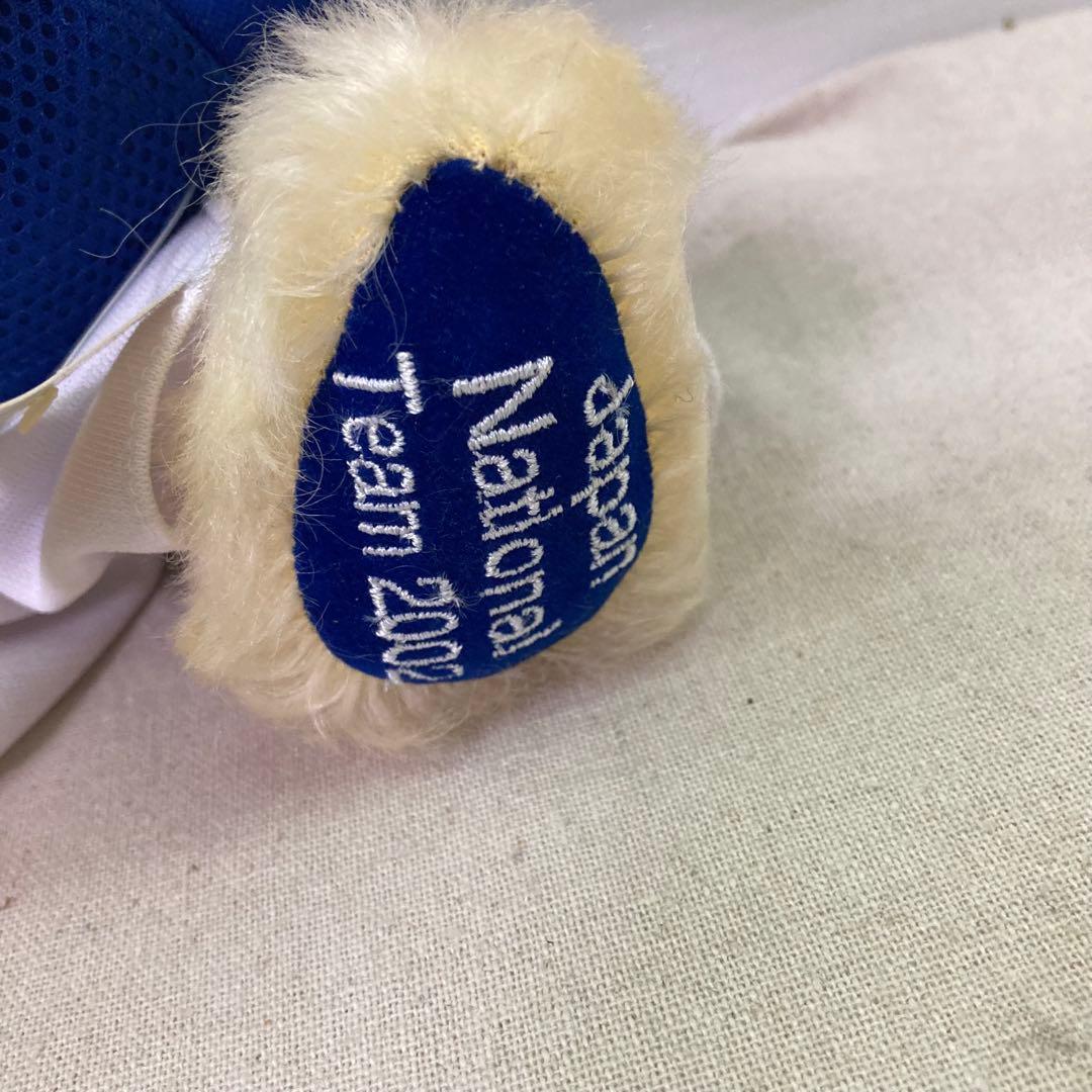 2002 サッカー 日本代表 ユニフォーム テディベア ぬいぐるみ ハーマン