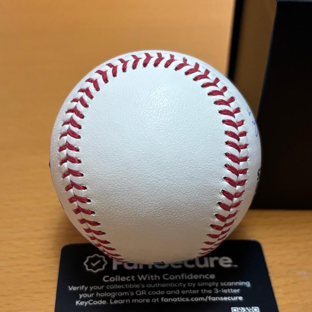 佐々木朗希 直筆サインボール 保証 MLB東京シリーズ FANATICS/MLB