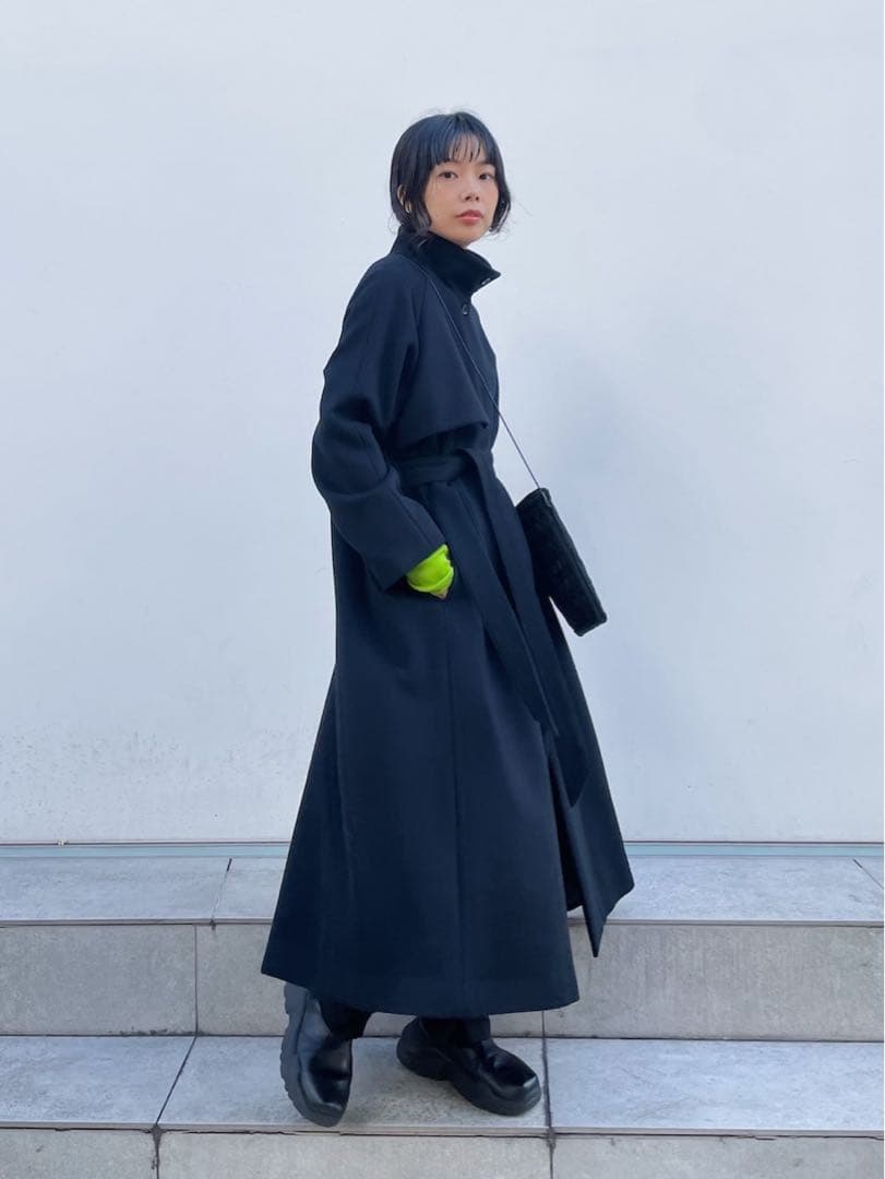 【デッサンデモード】《STUDIOUS別注》スタンドカラーコクーンコート
