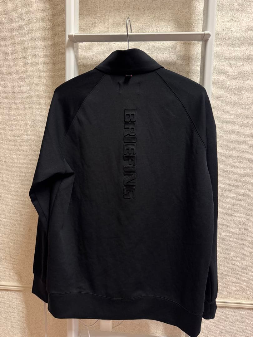 ブリーフィング 長袖シャツ ブラック ZOZOチャンピオンシップ ハーフジップ