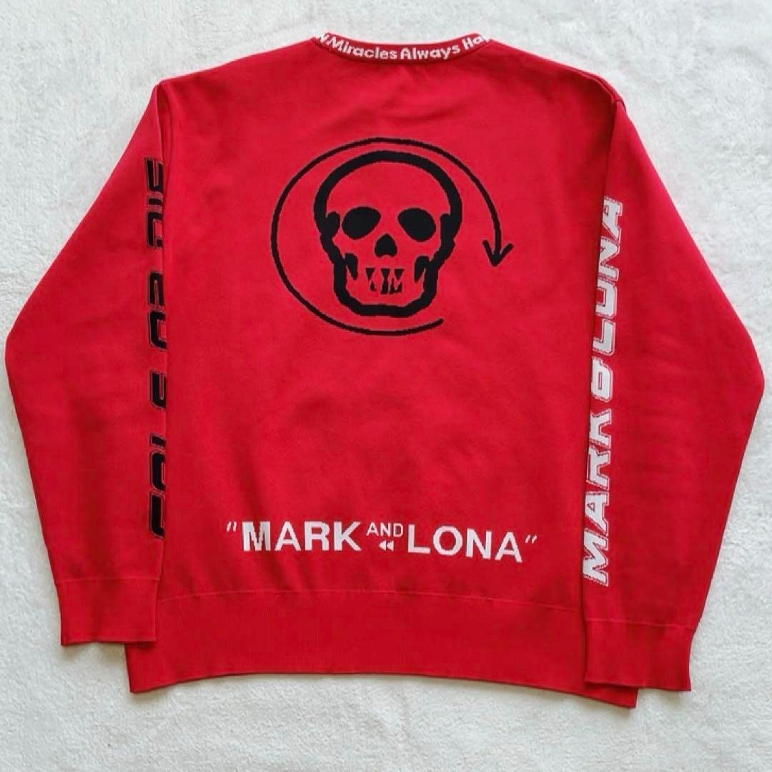 専用　極美品　マークアンドロナ セーター 　ニット　レッド　 50　XL