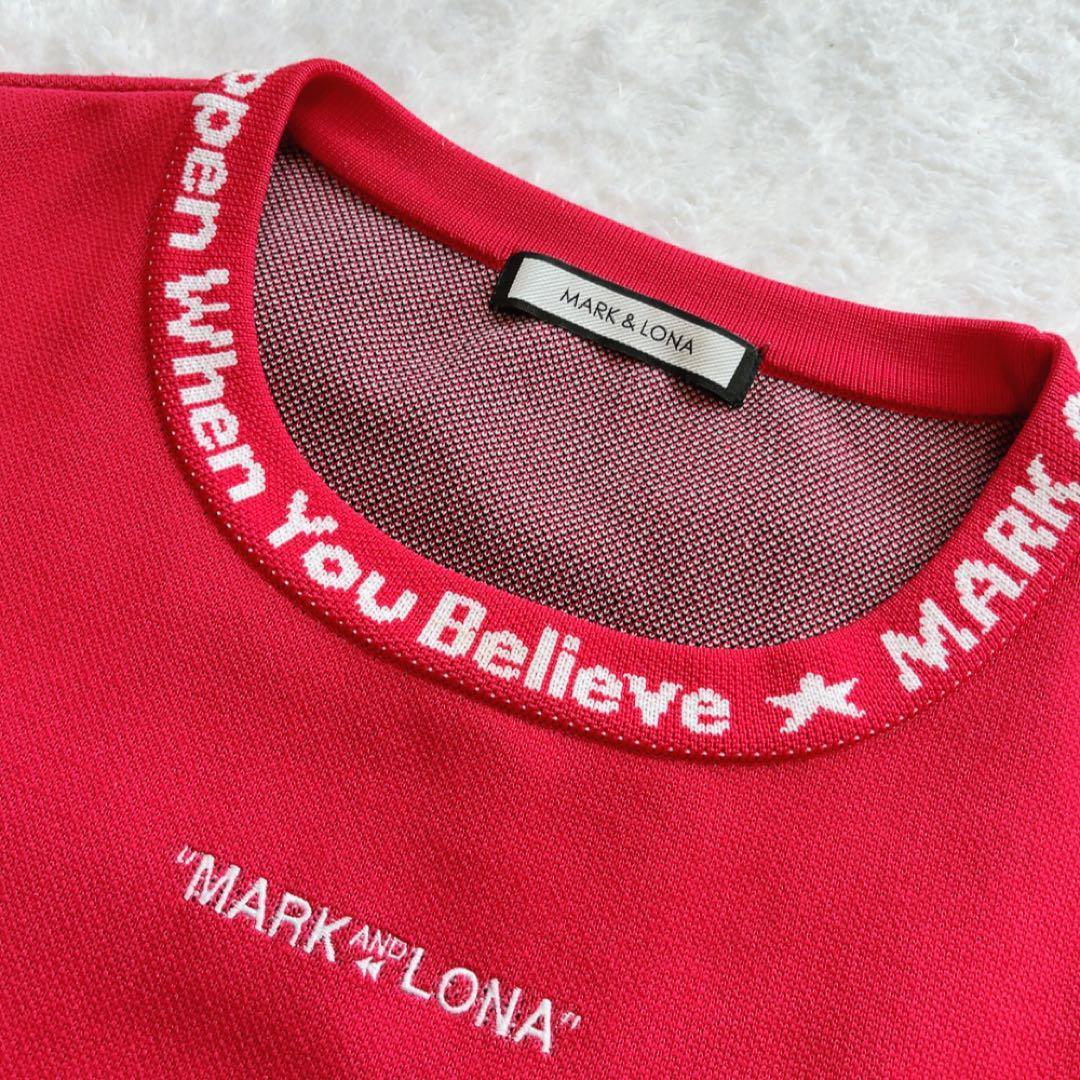 専用　極美品　マークアンドロナ セーター 　ニット　レッド　 50　XL