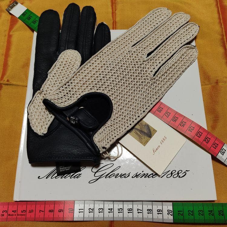 メローラ ディア紺メッシュ ドライビンググローブ フェラーリ別注元