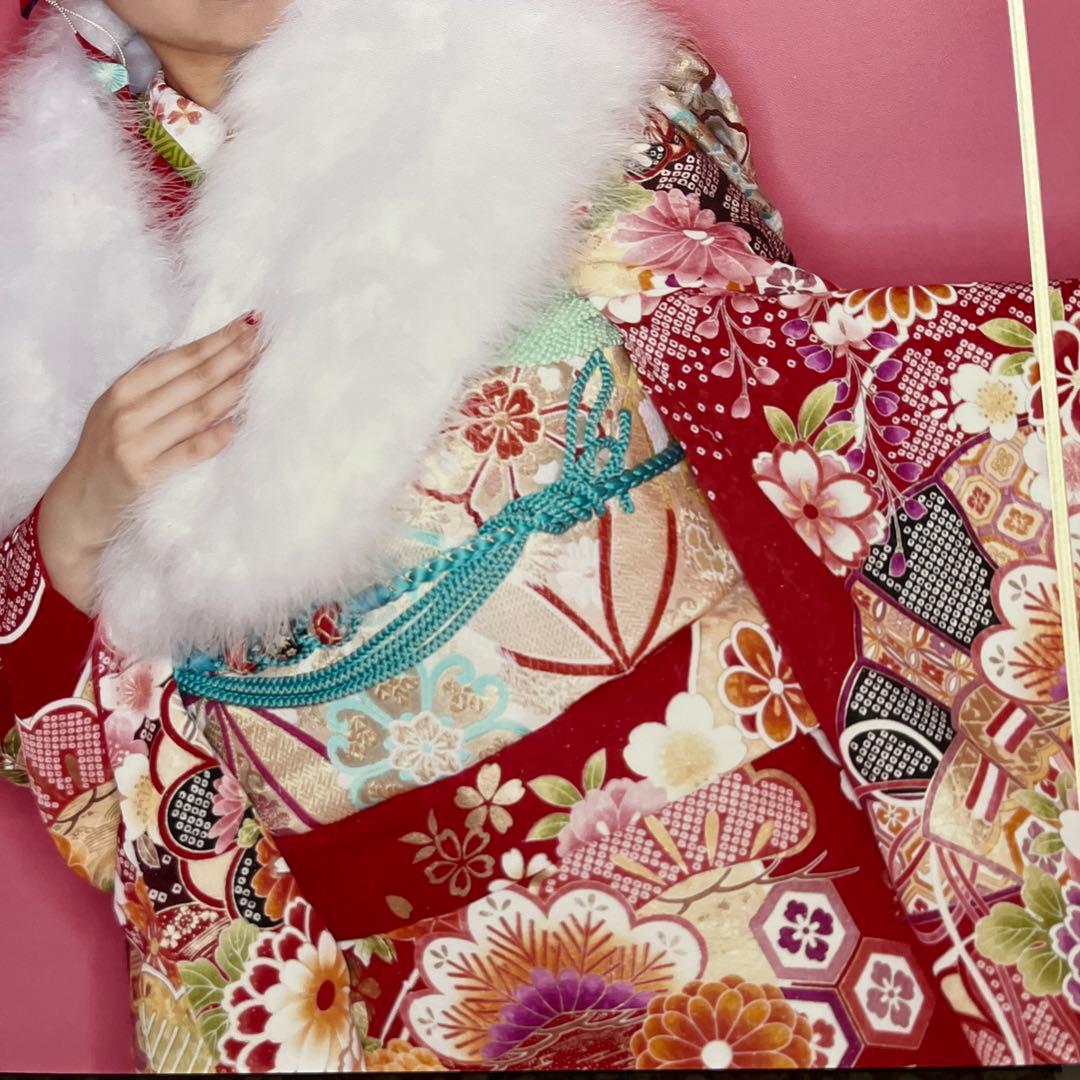 ★リリー★成人式　正絹振袖フルセット