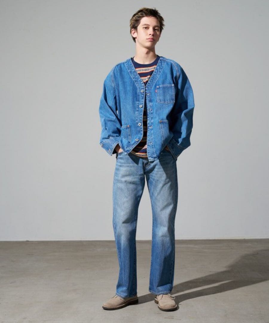 Levi's UNION ENGINEERデニムカーディガン