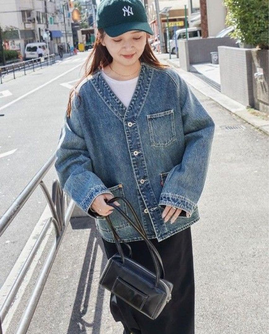 Levi's UNION ENGINEERデニムカーディガン