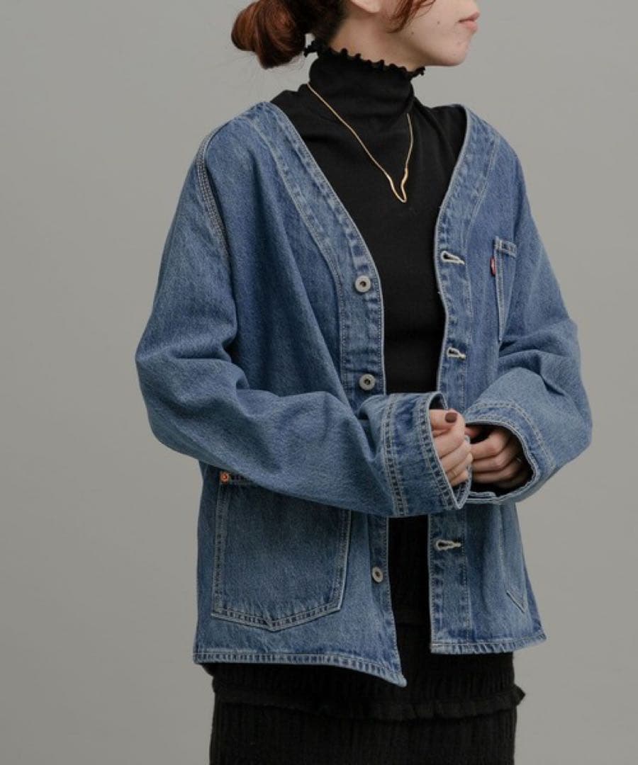 Levi's UNION ENGINEERデニムカーディガン