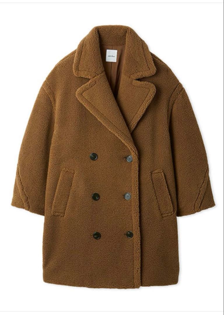 Mila Owen オーバーサイズボアコート キャメルS - メルカリ