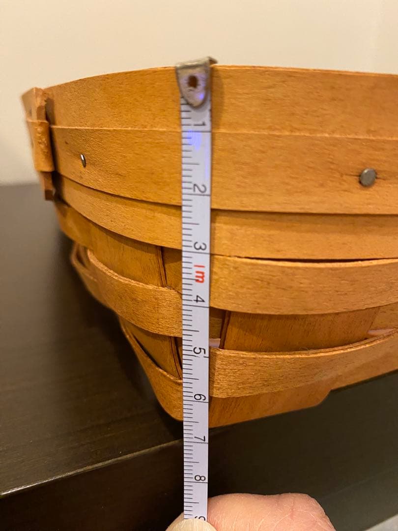 ロンガーバーガー　2段バスケット アイアンフレーム付き