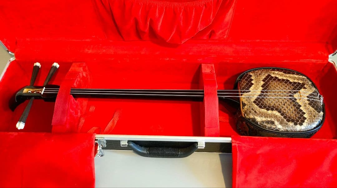 名工外間善盛作 王府期江戸与那城型復刻三線