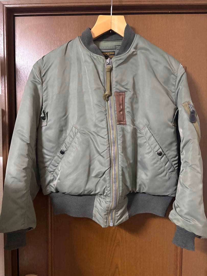 美品】バズリクソンズ MA-1 ライオンユニフォーム復刻 M13785 M - メルカリ