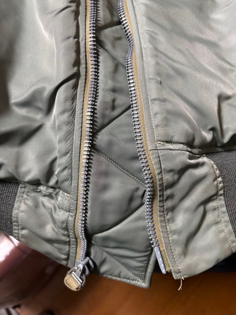 美品】バズリクソンズ MA-1 ライオンユニフォーム復刻 M13785 M - メルカリ