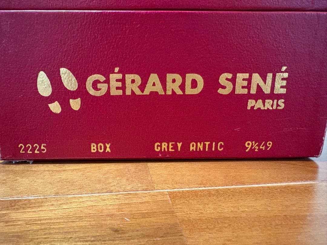 ジェラールセネ PARIS GREY ANTIC 9 1/2 箱あり 美品 - メルカリ