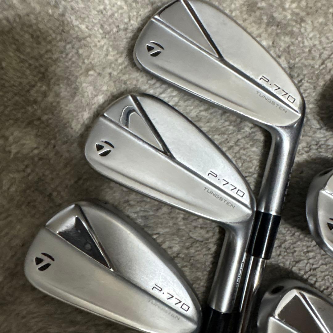 テーラーメイドアイアンP770 2023 projectx 6.0 カスタム品