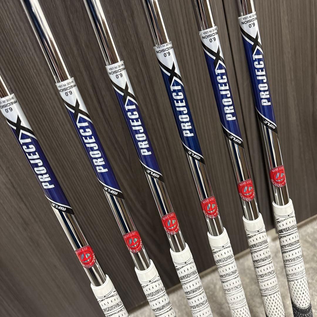テーラーメイドアイアンP770 2023 projectx 6.0 カスタム品