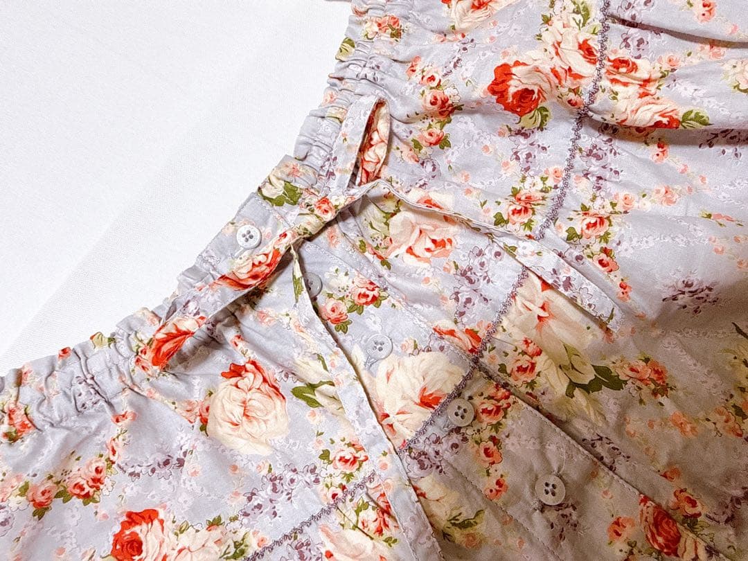 【新品未使用】ホワイトローズ　スカート ピンクハウス　ピコフリル　定価39600