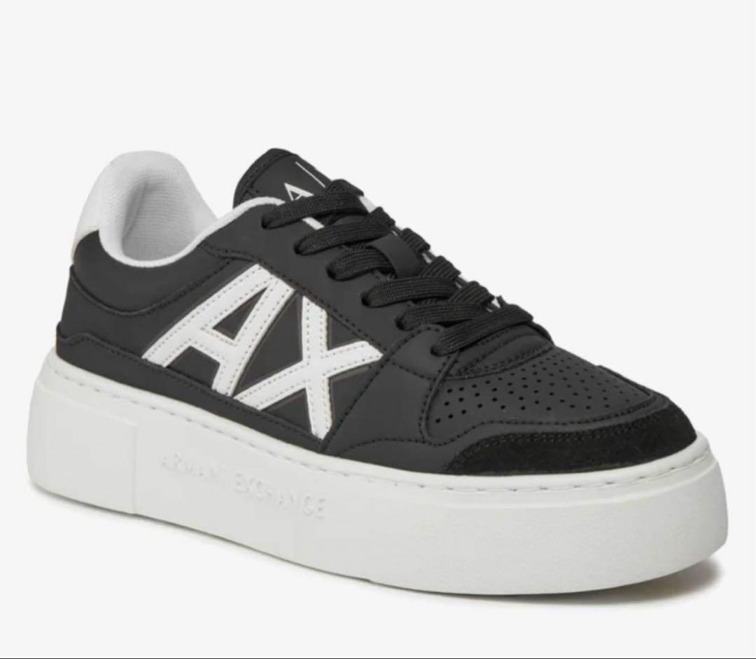 ARMANI Exchange アルマーニ　厚底スニーカー　38インチ　箱付