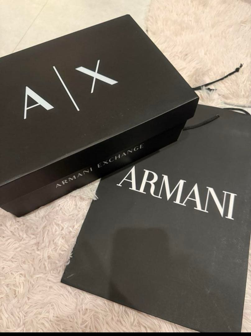 ARMANI Exchange アルマーニ　厚底スニーカー　38インチ　箱付