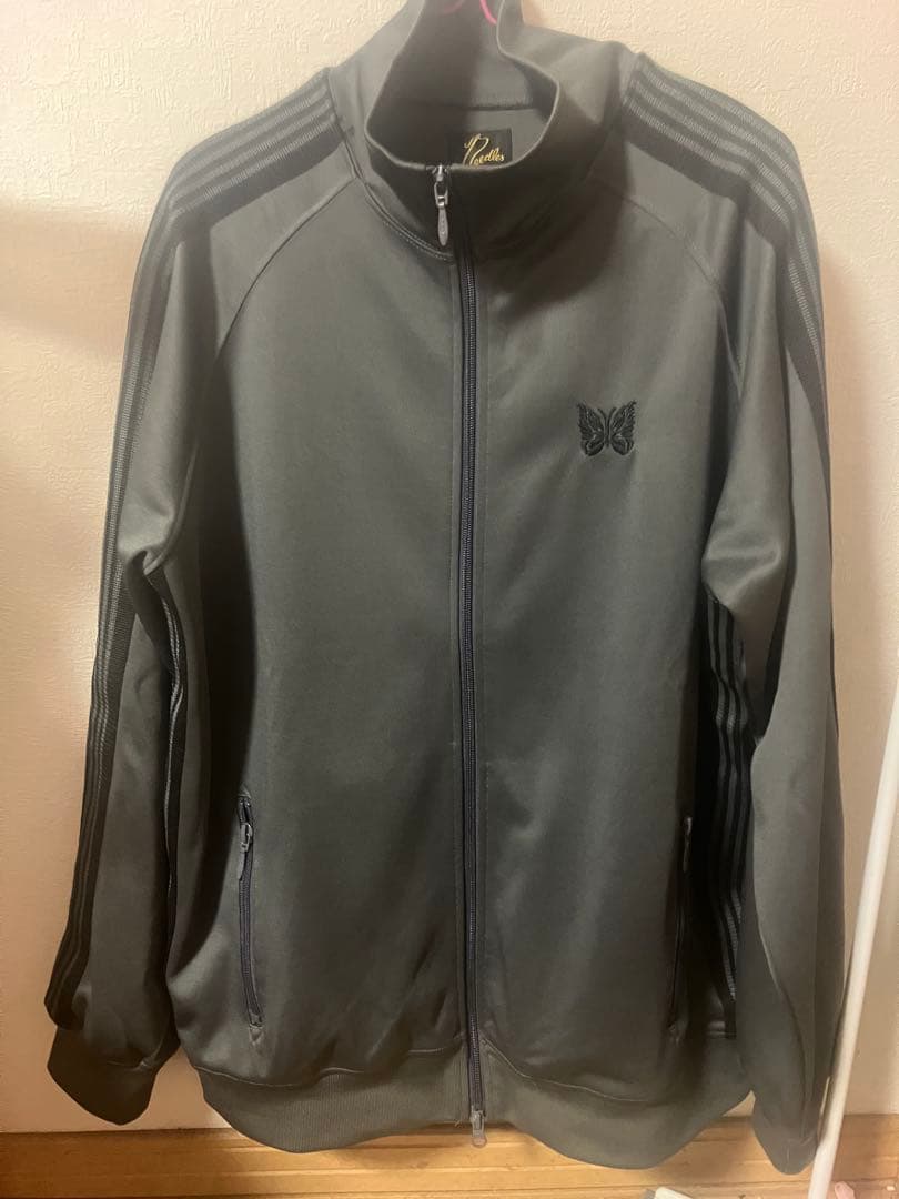 Roodles グレー ジップアップジャケット Lサイズ