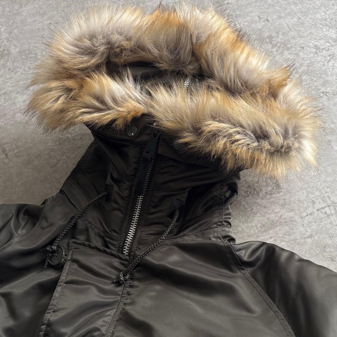 極美品■ALPHA INDUSTRIES【L】N-2B フライトジャケット