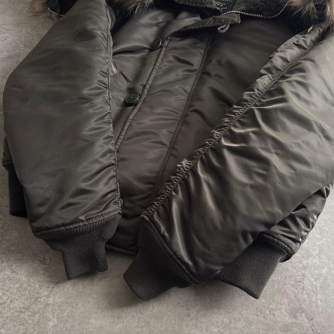 極美品■ALPHA INDUSTRIES【L】N-2B フライトジャケット