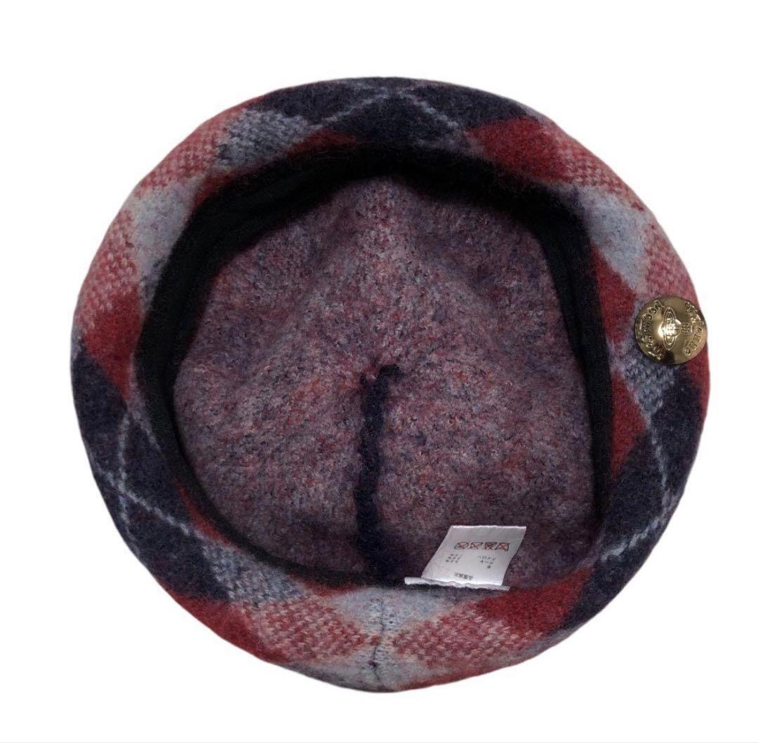 美品✨ヴィヴィアンウエストウッド ベレー帽 ニット帽 オーブ 値下げ可能！