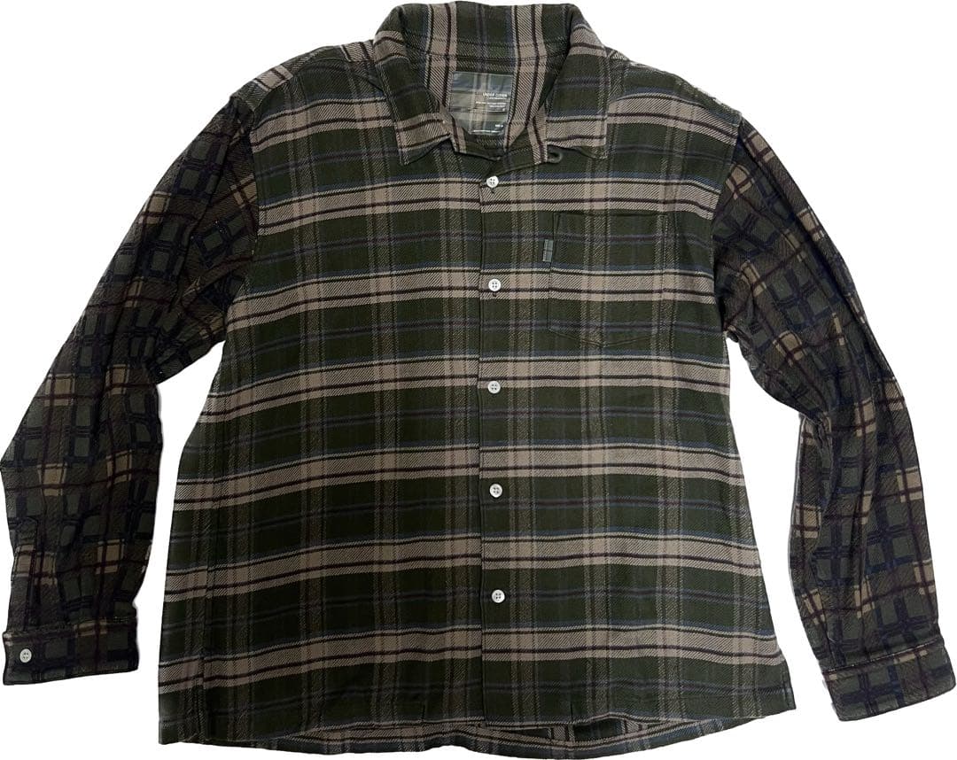 アンダーカバー undercover メルティングポット ネルシャツ 常田