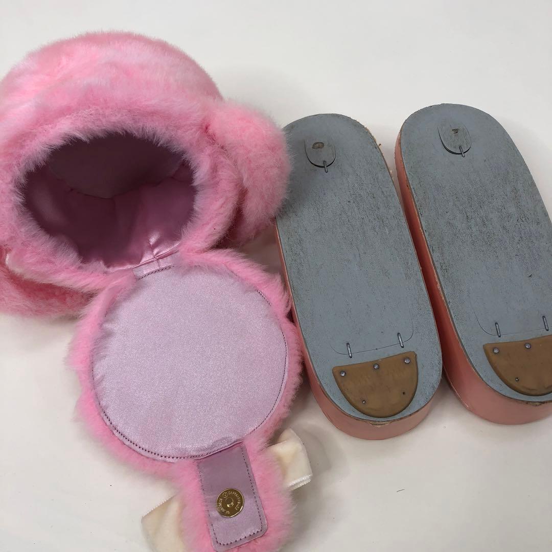 女児着物★七五三フルセット★ 四つ身★5歳 7歳★白　松田聖子　u-369