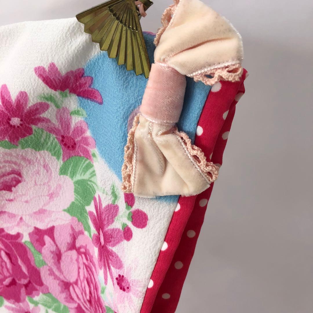 女児着物★七五三フルセット★ 四つ身★5歳 7歳★白　松田聖子　u-369