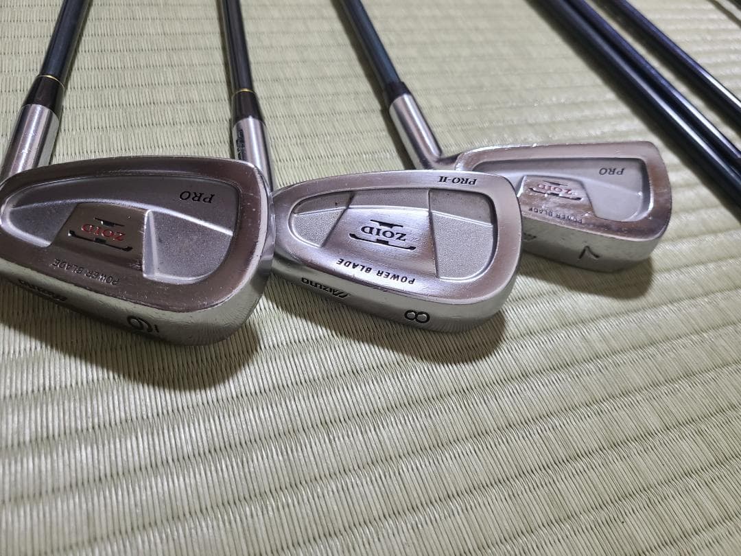 ミズノ13本フルセット（キャディバッグ付き）