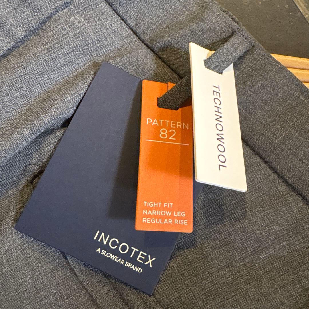 Incotex グレー　スラックス　46