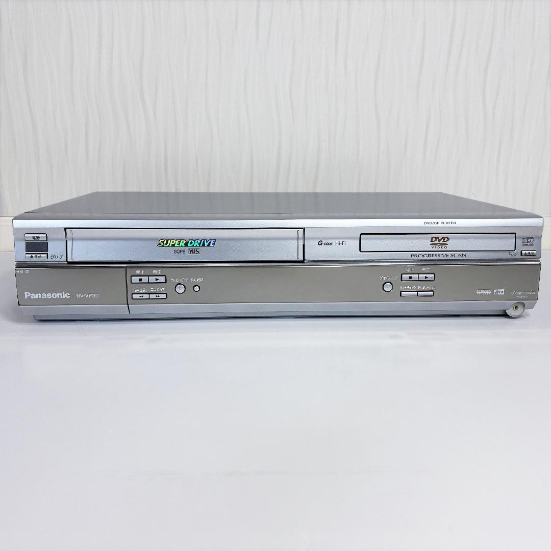 完動品】 パナソニック DVD VHS 一体型 ビデオデッキ NV-VP30 - メルカリ