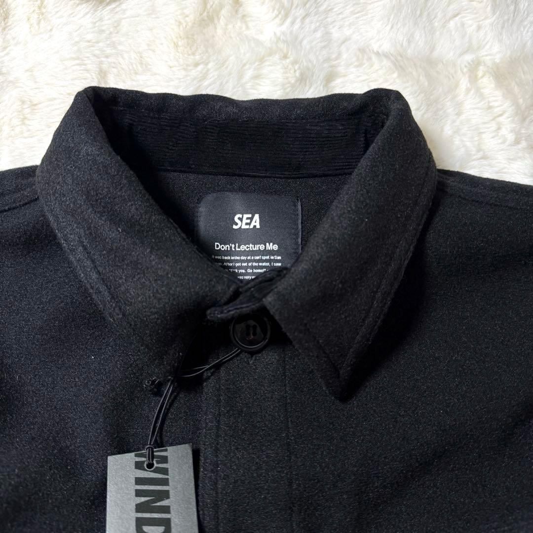 ミモザさん専用】ウィンダンシー 刺繍ロゴ 厚手 シャツジャケット L