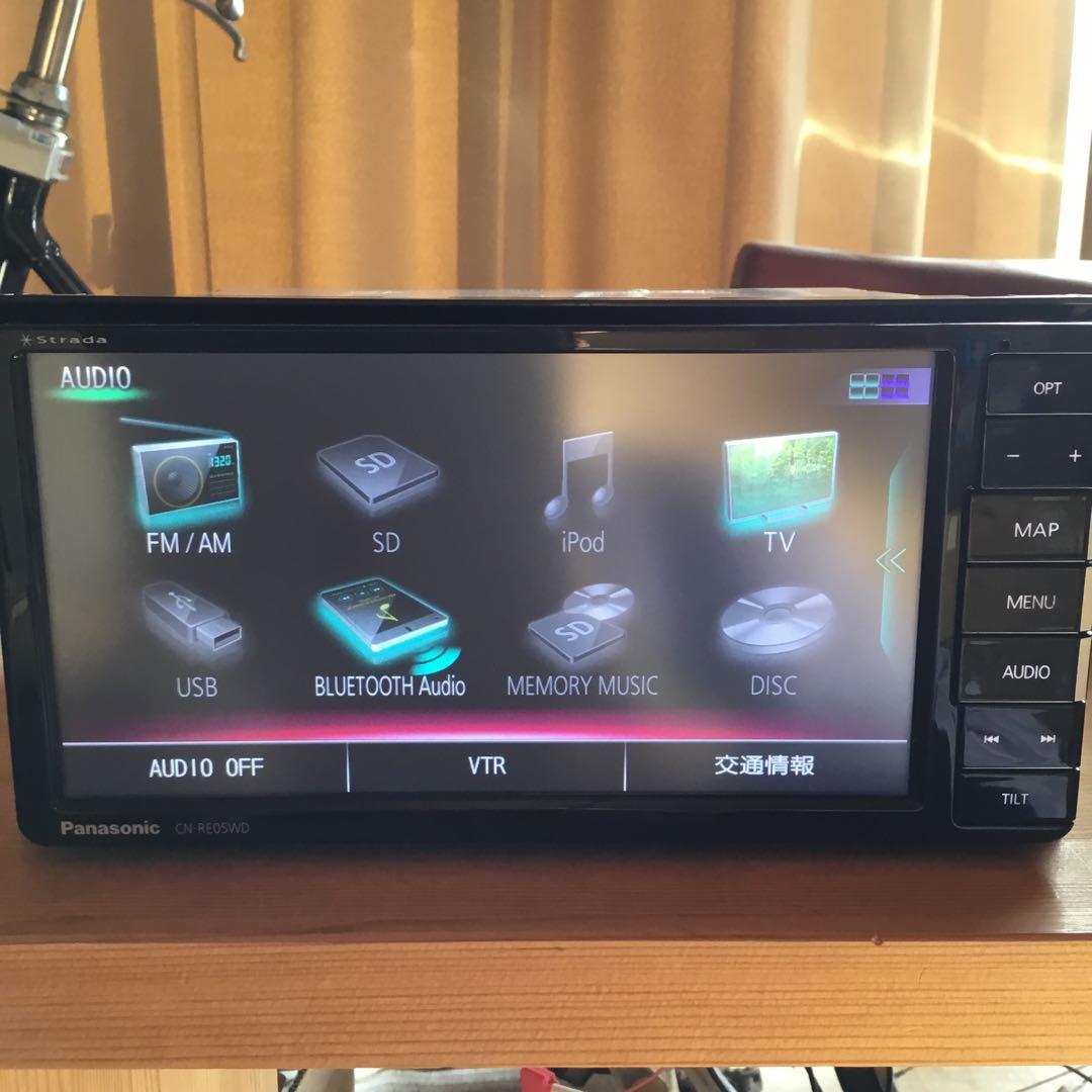 Panasonic ナビ　CN-RE05WD 最新2026年版データ