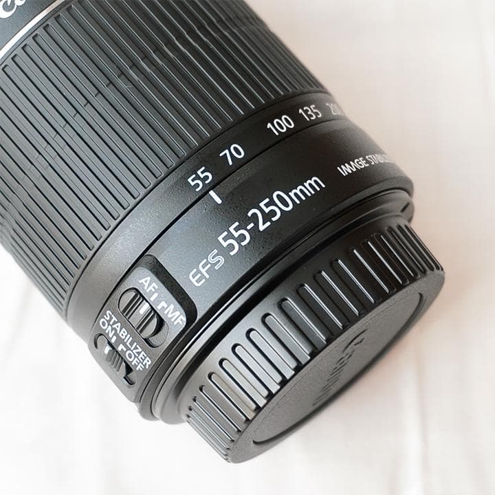 Canon 望遠レンズ EF-S55-250mm F4-5.6 IS STM