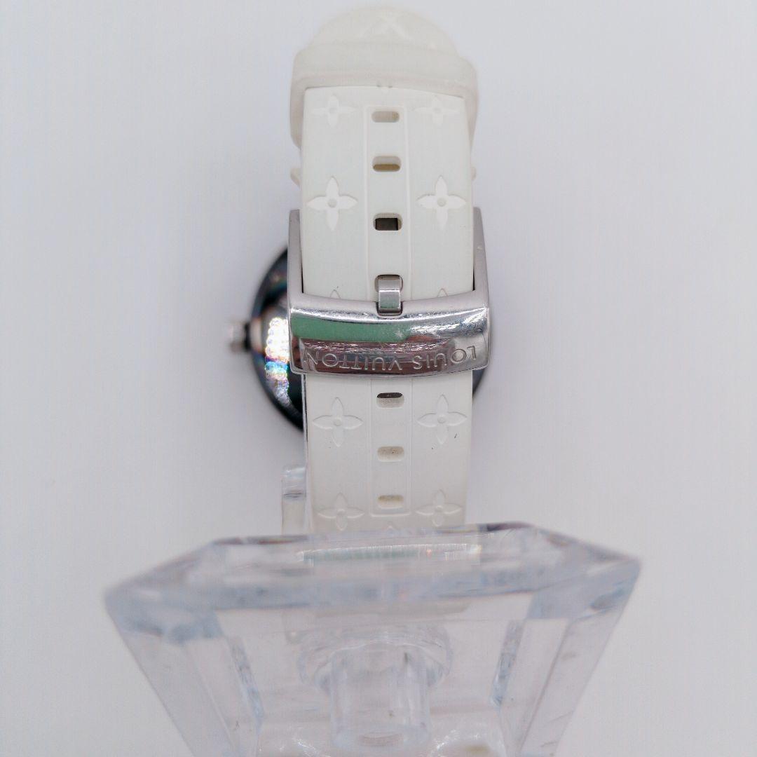 ルイ・ヴィトン　LOUIS VUITTON GMT 自動巻き 時計 ラバーベルト